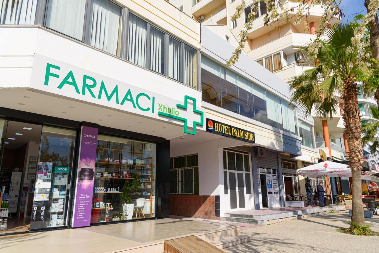 Palm Side Hotel Vlorë エクステリア 写真